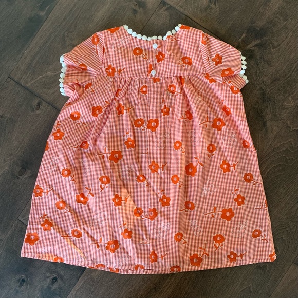 Red Floral Gingham Top - Picture 2 of 5